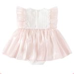 【59-90cm】ロンパース ベビー リボン付き フリル - 画像 (9)