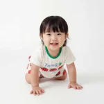 【80-120cm】セットアップ ベビー トマトプリント お出かけに - 画像 (12)