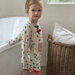 【100-150cm】水着 ポカドット 3点セット かわいい - 画像 (4)