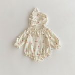 【66-90cm】ロンパース＆帽子 ベビー チューリップ キュート - 画像 (8)