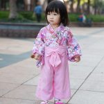 【60-100cm】浴衣 ベビー 桜柄 スウィート - 画像 (3)