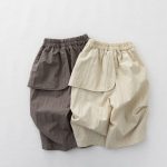 【80-130cm】ワイドパンツ 男の子 カートゥーン ポケット - 画像 (4)