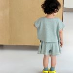【73-110cm】セットアップ ベビー ひんやり 韓国風 - 画像 (3)