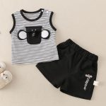 【73-100cm】セットアップ ベビー 可愛い ボーダー - 画像 (5)