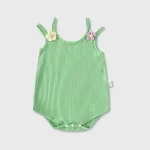 【66-90cm】ロンパース ベビー キャミフラワー かわいい - 画像 (6)