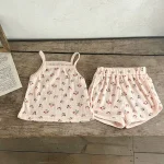 【66-100cm】セットアップ ベビー キャミ 小花柄 - 画像 (27)