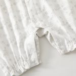 【66-90cm】ロンパース ベビー パフスリーブ 柔らかい - 画像 (5)