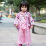 【60-100cm】浴衣 ベビー 桜柄 スウィート - 画像 (7)