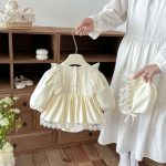 【66-90cm】ロンパース ベビー レース プリンセス - 画像 (7)