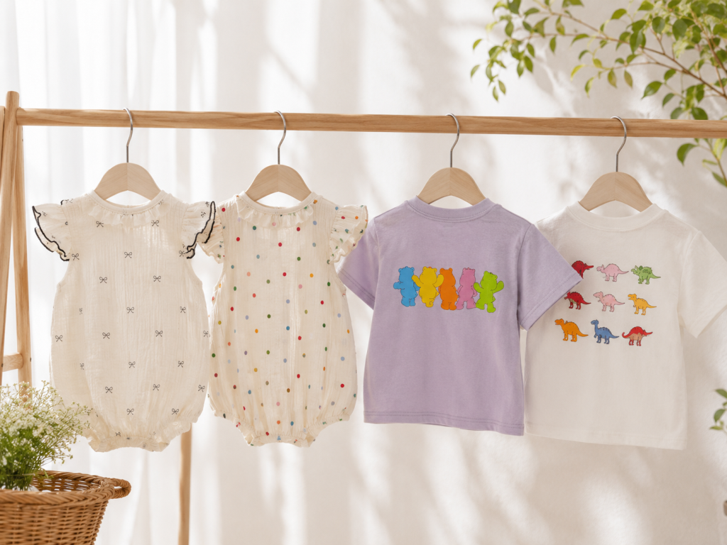 夏の子ども服は直射日光を避けて日陰干しがおすすめ