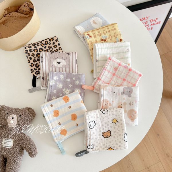 【GOODS】ガーゼハンカチ ベビー用 使いやすい ふんわり柔らか