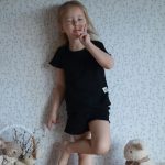 【80-120cm】ルームウェア セットアップ 無地 合わせやすい - 画像 (4)