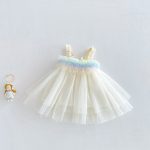 【73-110cm】ワンピース ベビー チュール スウィート