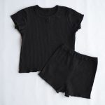 【80-120cm】ルームウェア セットアップ 無地 合わせやすい - 画像 (6)