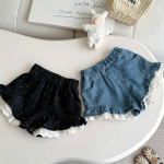 【73-120cm】ショートパンツ ベビー デニム おしゃれ - 画像 (3)