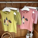 【73-120cm】セットアップ ベビー ノースリープ カジュアル - 画像 (4)