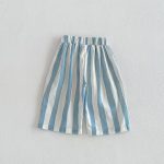 【80-130cm】パンツ 男の子 ストライプ カジュアル - 画像 (8)