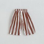 【80-130cm】パンツ 男の子 ストライプ カジュアル - 画像 (9)