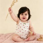 【66-90cm】ロンパース ベビー ドット柄 フルーツ - 画像 (4)