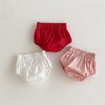 【66-100cm】パンツ ベビー 無地 かわいい - 画像 (2)