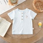 【73-100cm】半袖Ｔシャツ ベビー 刺繍 シンプル - 画像 (5)