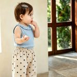 【73-100cm】ベスト ベビー フリル カジュアル お出かけに - 画像 (6)