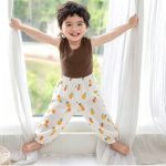 【73-100cm】ゴムすそパンツ ベビー カートゥーン 薄手 - 画像 (7)