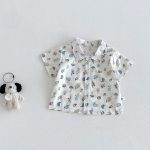 【66-90cm】ロンパース ベビー プリント 韓国風 - 画像 (6)