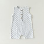 【66-90cm】ロンパース ベビー ノースリープ 薄手 - 画像 (6)