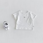 【73-100cm】セットアップ ベビー レース切り替え ドット柄 - 画像 (7)