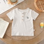 【73-100cm】半袖Ｔシャツ ベビー 刺繍 シンプル - 画像 (7)