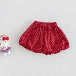 【73-100cm】セットアップ ベビー アップリケ ドット柄 - 画像 (8)