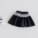 【73-100cm】セットアップ ベビー レース切り替え ドット柄 - 画像 (8)
