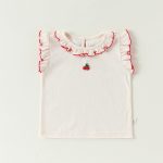 【73-100cm】セットアップ ベビー 薄手 フリル - 画像 (7)