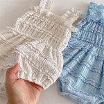 【66-90cm】ロンパース ベビー キャミソール レース フリル - 画像 (7)