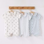 【66-90cm】ロンパース ベビー 折り襟 履きやすい - 画像 (6)