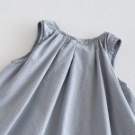 【73-100cm】ワンピース ベビー ノースリープ ドット柄 - 画像 (10)