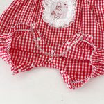 【66-90cm】ロンパース ベビー チェック柄 キャミソール - 画像 (11)
