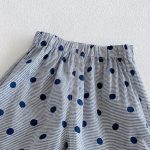 【73-100cm】セットアップ ベビー アップリケ ドット柄 - 画像 (10)