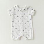 【66-90cm】ロンパース ベビー 折り襟 履きやすい - 画像 (10)