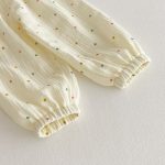 【80-130cm】ルームウェア 女の子 ドット柄 フリル - 画像 (17)