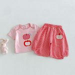 【73-120cm】パンツ ベビー チェック柄 フルーツ - 画像 (7)