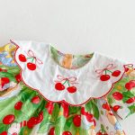 【80-130cm】ワンピース 女の子 刺繍 スウィート かわいい - 画像 (10)