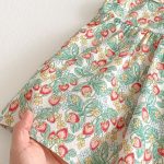 【80-130cm】ワンピース 女の子 折り襟 イチゴ - 画像 (11)