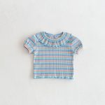【80-130cm】半袖Ｔシャツ 女の子 折り襟 合わせやすい - 画像 (18)