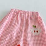 【73-120cm】パンツ ベビー チェック柄 フルーツ - 画像 (13)