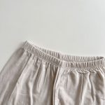 【80-120cm】ルームウェア セットアップ 薄手 無地 - 画像 (14)