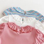 【80-130cm】半袖Ｔシャツ 女の子 折り襟 合わせやすい - 画像 (21)