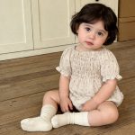 【66-90cm】ロンパース ベビー レトロ風 プリンセス - 画像 (6)