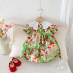 【80-130cm】ワンピース 女の子 刺繍 スウィート かわいい - 画像 (6)